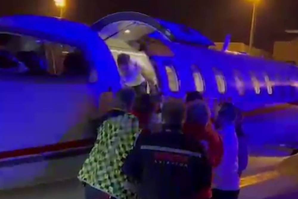Bartın'dan  havalanan uçak ambulans İstanbul'a ulaştı