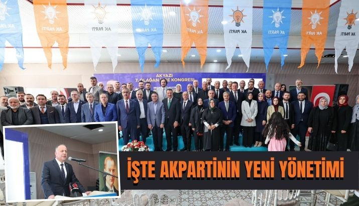 AK Parti Akyazı’da Mesut Ekrem’le Devam Kararı