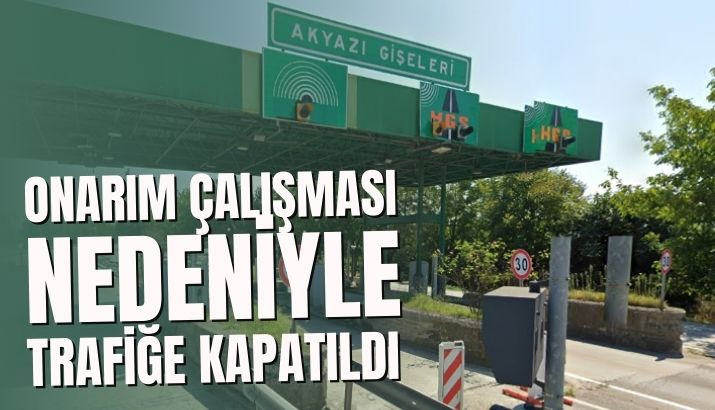 Akyazı Otoyolu Bağlantı Yolu Onarımına Başlanıldı