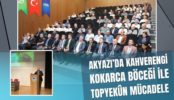 Akyazı’da Kahverengi Kokarca Böceği ile Mücadele Hız Kesmeden Devam Ediyor