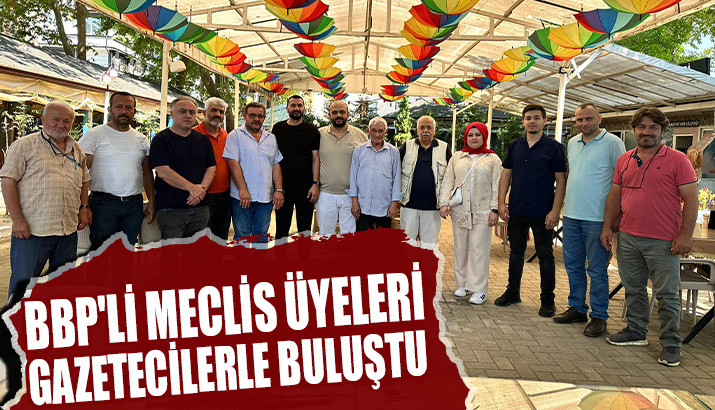 BBP Akyazı Meclis üyeleri gazetecilerin basın bayramını kutladı
