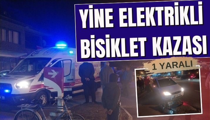 Bir Başka Elektrikli Bisiklet Kazası