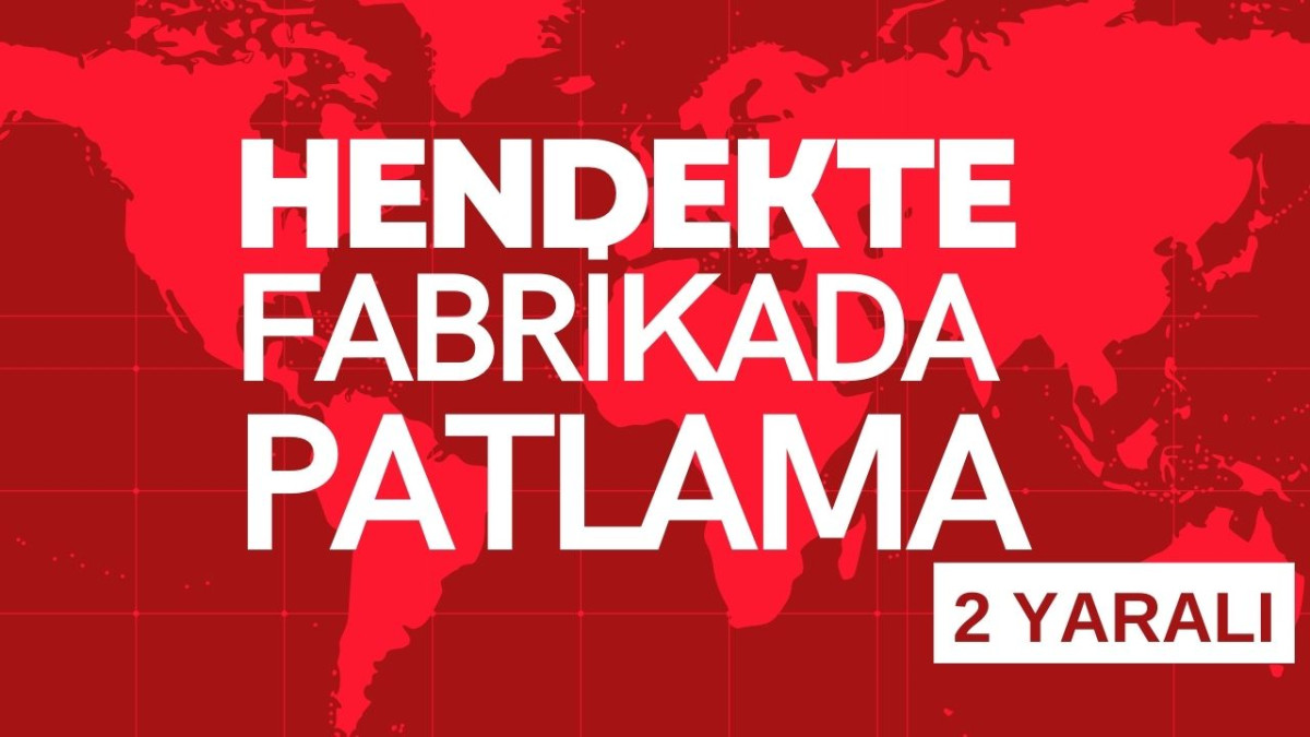 Hendek 2. OSB’deki Fabrikada Patlama: 2 İşçi Yaralandı