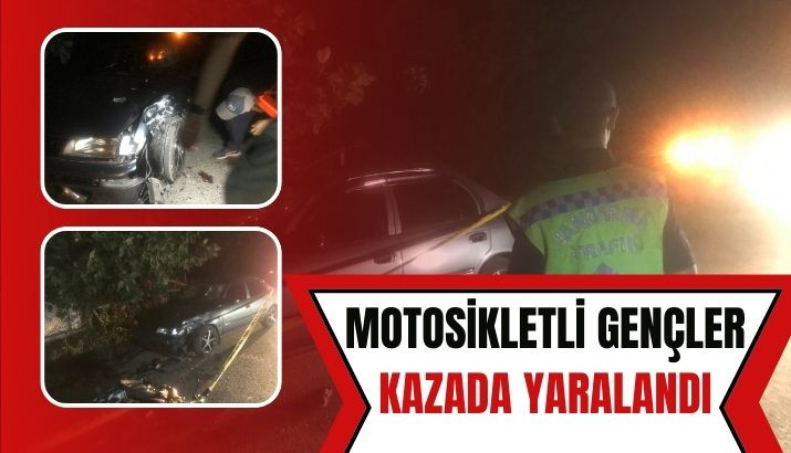 Kuzuluk’ta Motosiklet Kazası: Gençler Hastanelik Oldu